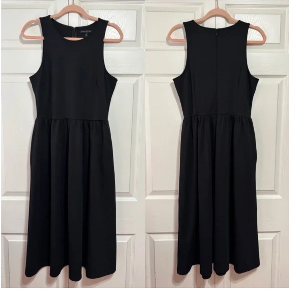 Banana Republic Midi Dress w Pockets (Sz 10)